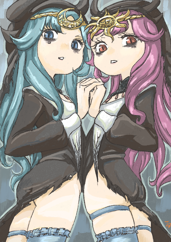 「えるすりー見てた時から(主に太もも) 描きたくなっちまってね えぇ #LiLYP」|じゃばのイラスト