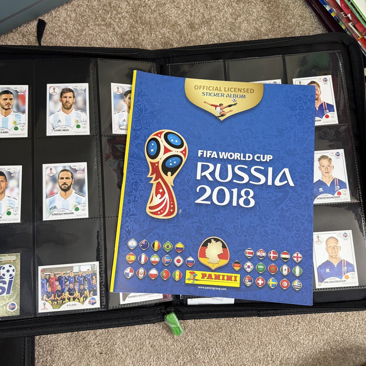 Panini World Cup 2018 Russia Complete Loose Sticker Set &amp; Empty Album

Ends Tue 21st Apr @ 9:42pm

ebay.co.uk/itm/3978404112…

#ad