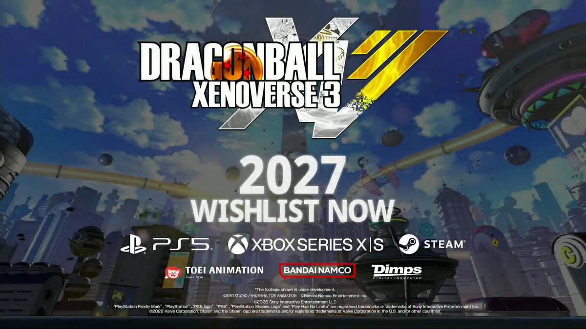 SLOplays's tweet image. DRAGON BALL XENOVERSE 3 IS OFFICIALLY COMING AFTER 10+ YEARS ‼️ THE GAME WE HAVE WAITED FOR IS FINALLY HERE 🥹