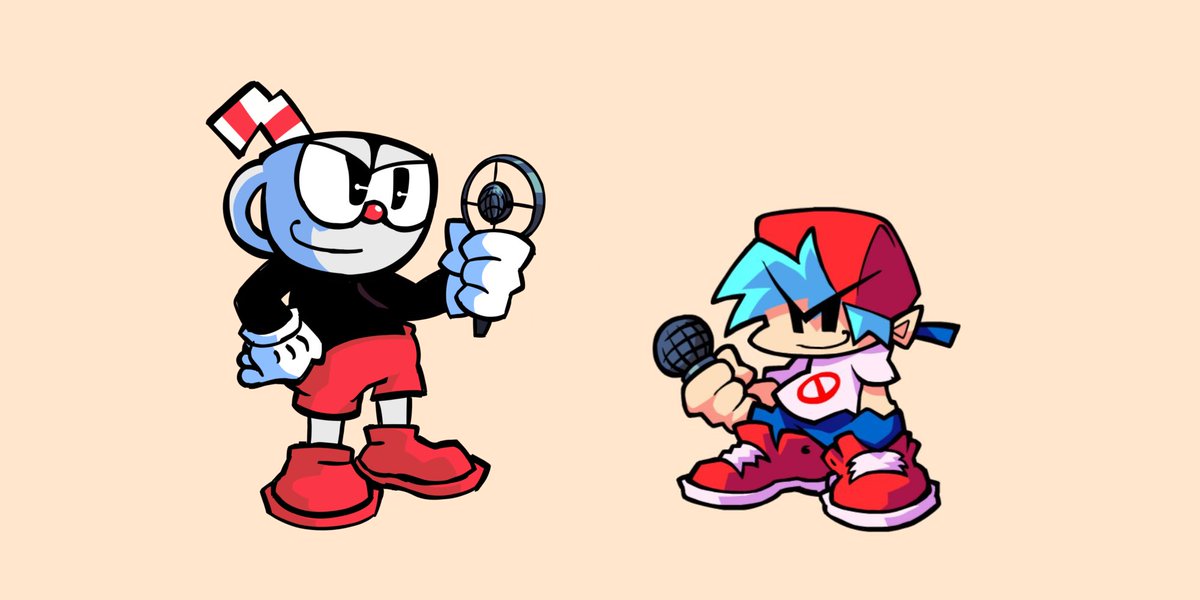TheMrlagreal's tweet image. It's just Cuphead in FNF lol
#cuphead #fanart #style #fnf #fnfart