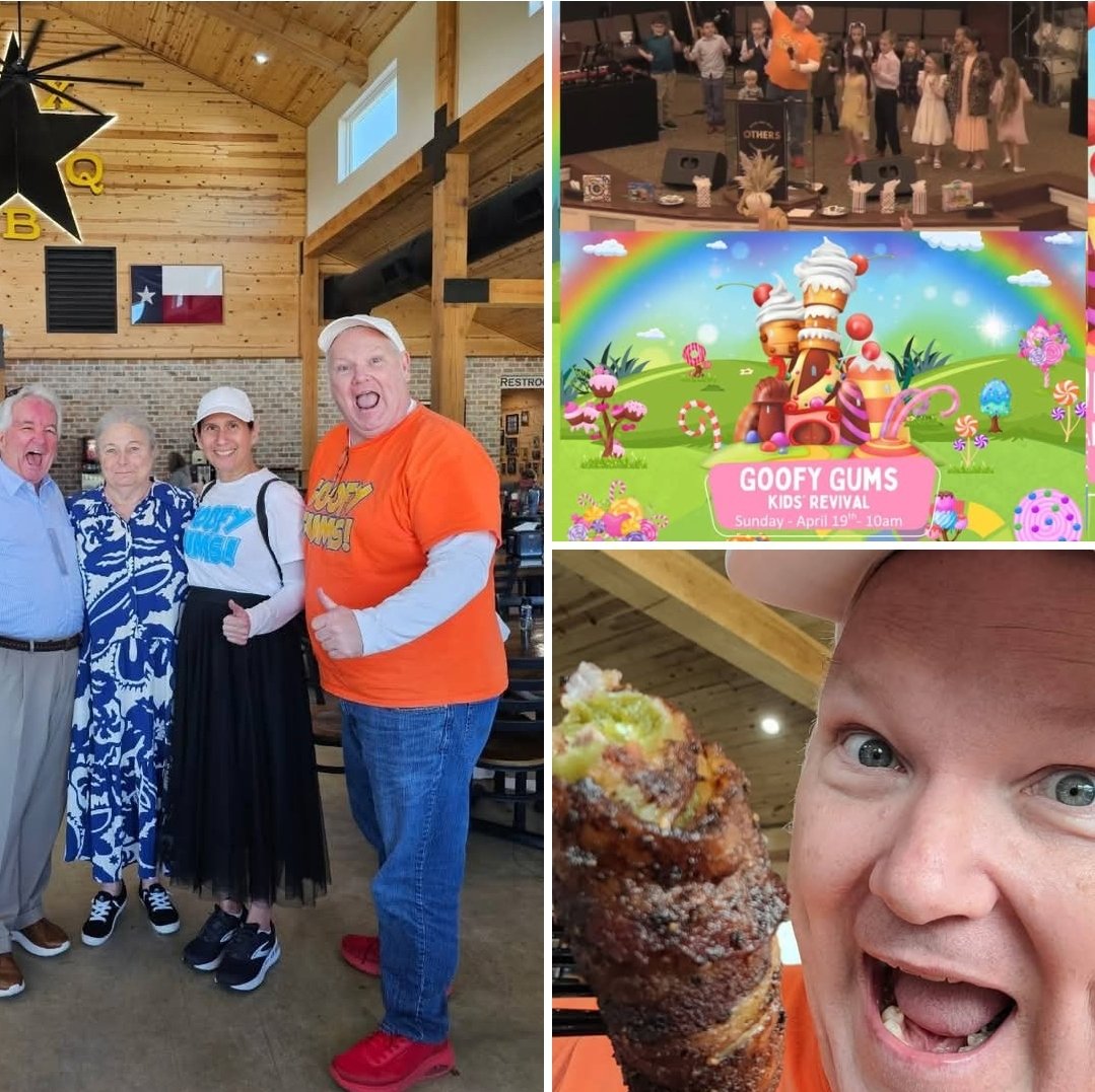 5️⃣ (2 Adults / 3 Kiddos) First Time Filled with the Holy Ghost 🔥 and multiple instant miraculous healings by the Power &amp; Almighty name of King Jesus 👑 today while w/Pastor &amp; Sis Richard L. Dykes in Buna, TEXAS! 🇺🇸 

A host of happy people! Blessed indeed by all the smiles and