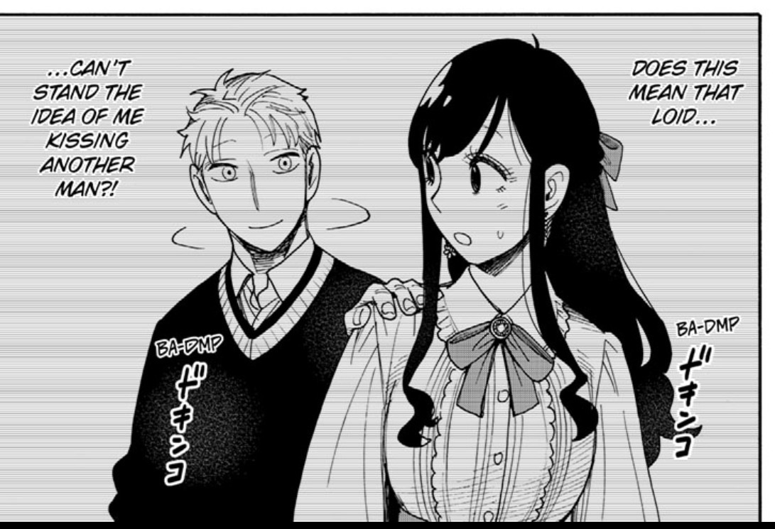3ternal_3ch0es's tweet photo. #SpyxFamily #TwiYor

Loid wants Yor’s first kiss to be with him that’s why he built a revolting door for her to hide in and skip the kissing scene https://t.co/PDkO7Nqu1B