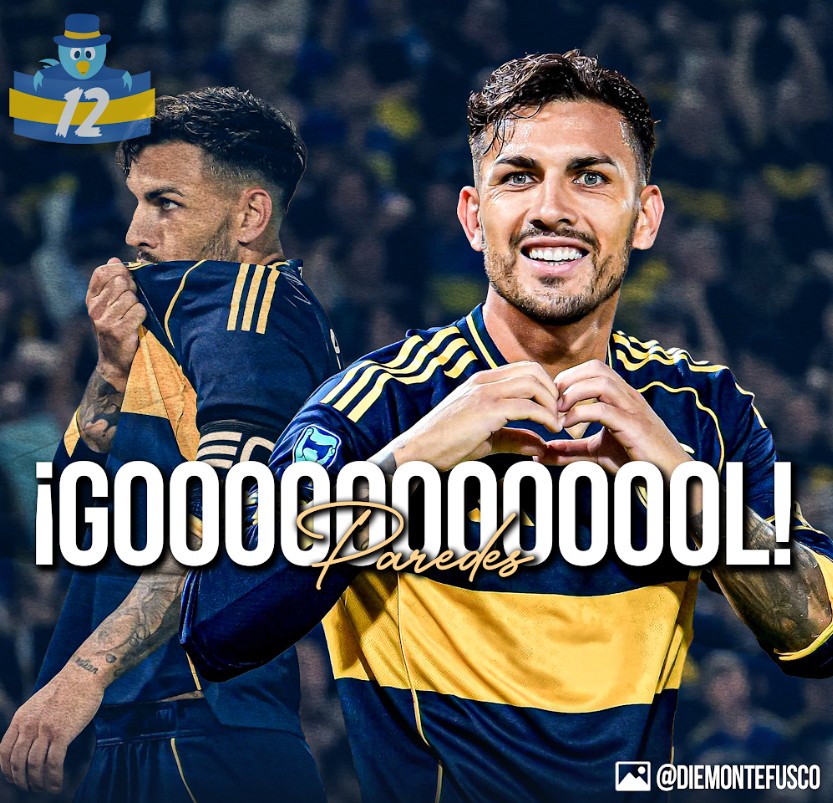 GOOOOOOOOOOOOOOOOOOOOOOOOOOOOOOOOOOOOOOOOOOOOOOOOOOOOOOOOOOOOOOOOOOOL #PAREDES DE PENAL! GANA #BOCA 1-0 EL SUPERCLÁSICO!
