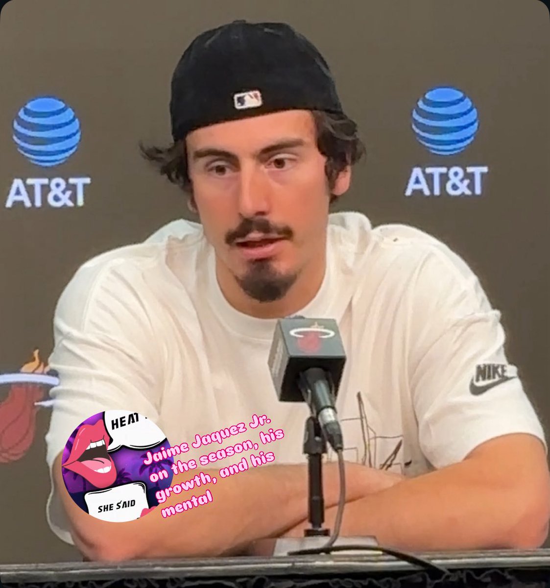 jennyJLuvjones's tweet image. Miami HEAT exit interview w/ Jaime Jaquez Jr. #nba #basketball #sportstalk #3jMedia