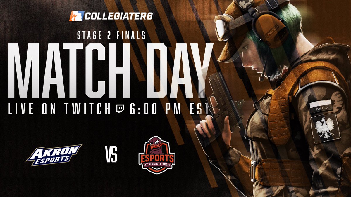 🏆STAGE 2 FINALS IS HERE🏆

A new challenger approaches! Tune in to watch <a href="/VESPAEsports/">Esport at Virginia Tech</a> go head to head with <a href="/ZipsEsports/">Akron Esports</a> for our Stage 2 Finals! 🔥

Catch us LIVE at 6PM EST⬇️