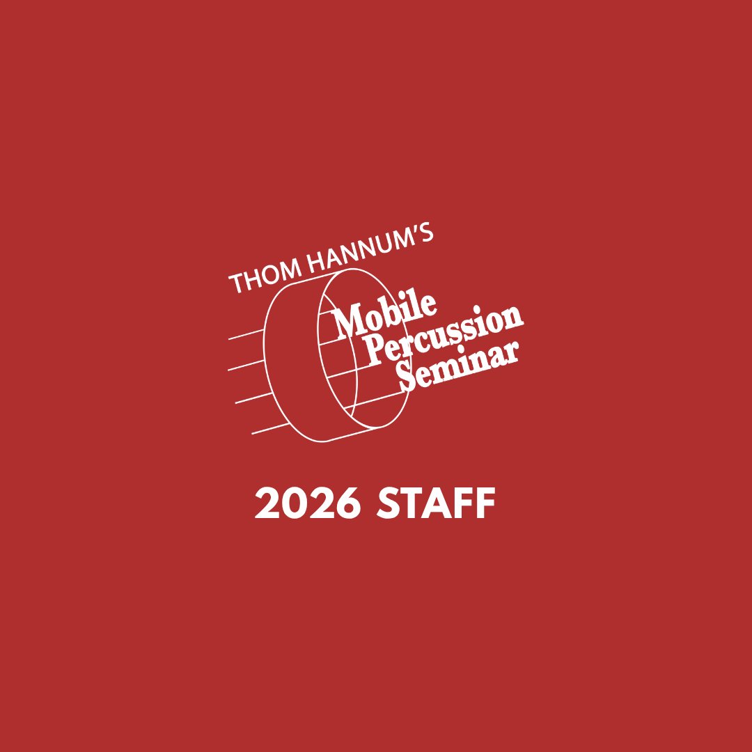 MPSpercussion's tweet photo. (1/2) Meet the incredible staff members joining us for the upcoming summer!

Registration is open now at https://t.co/uVk40NN2B0

Questions? Email office@percussion.org

#percussion #percussioneducation #mobilepercussionseminar https://t.co/T6vT9447rL