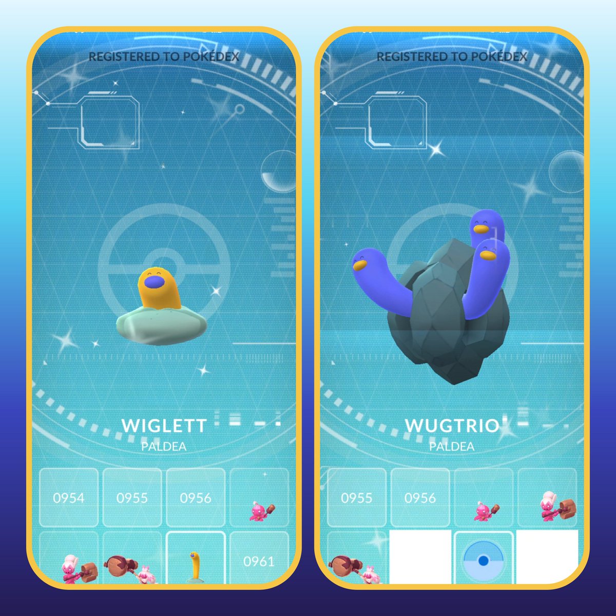 aquatictoise's tweet photo. Shiny Wiglett registered!🤩✨️🤩✨️ https://t.co/5YbAphfcrC