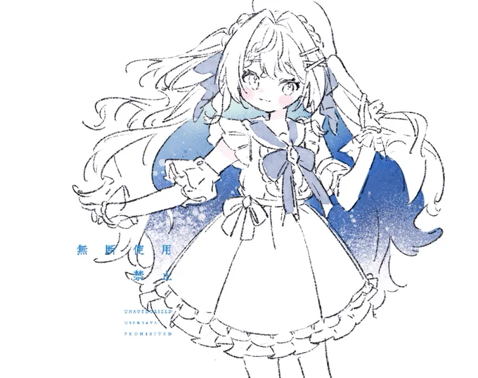 進捗です〜遅れててごめんね #Skeb