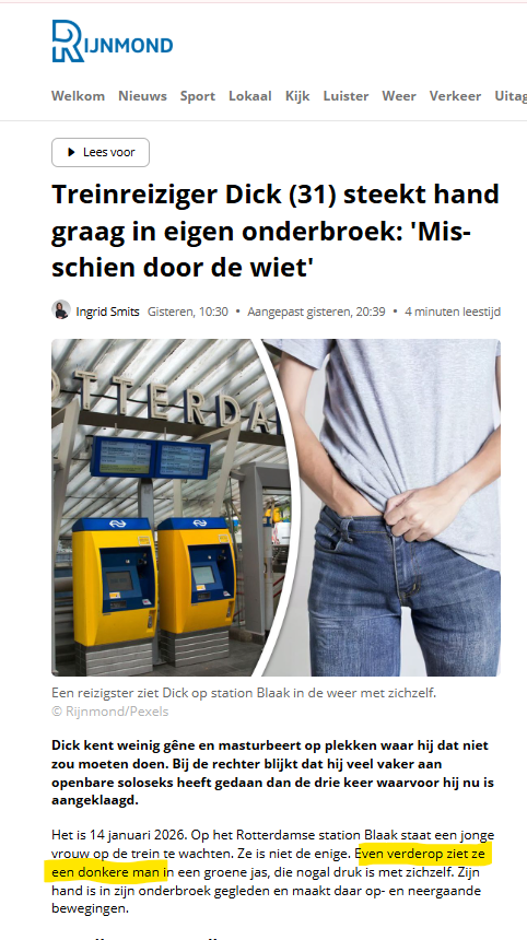 Mirjam152's tweet image. In reclames sterft het van de negers en hoofddoeken. Maar bij misdrijven etc. hebben ze alleen stockfoto's van blanken. Gek is dat toch.