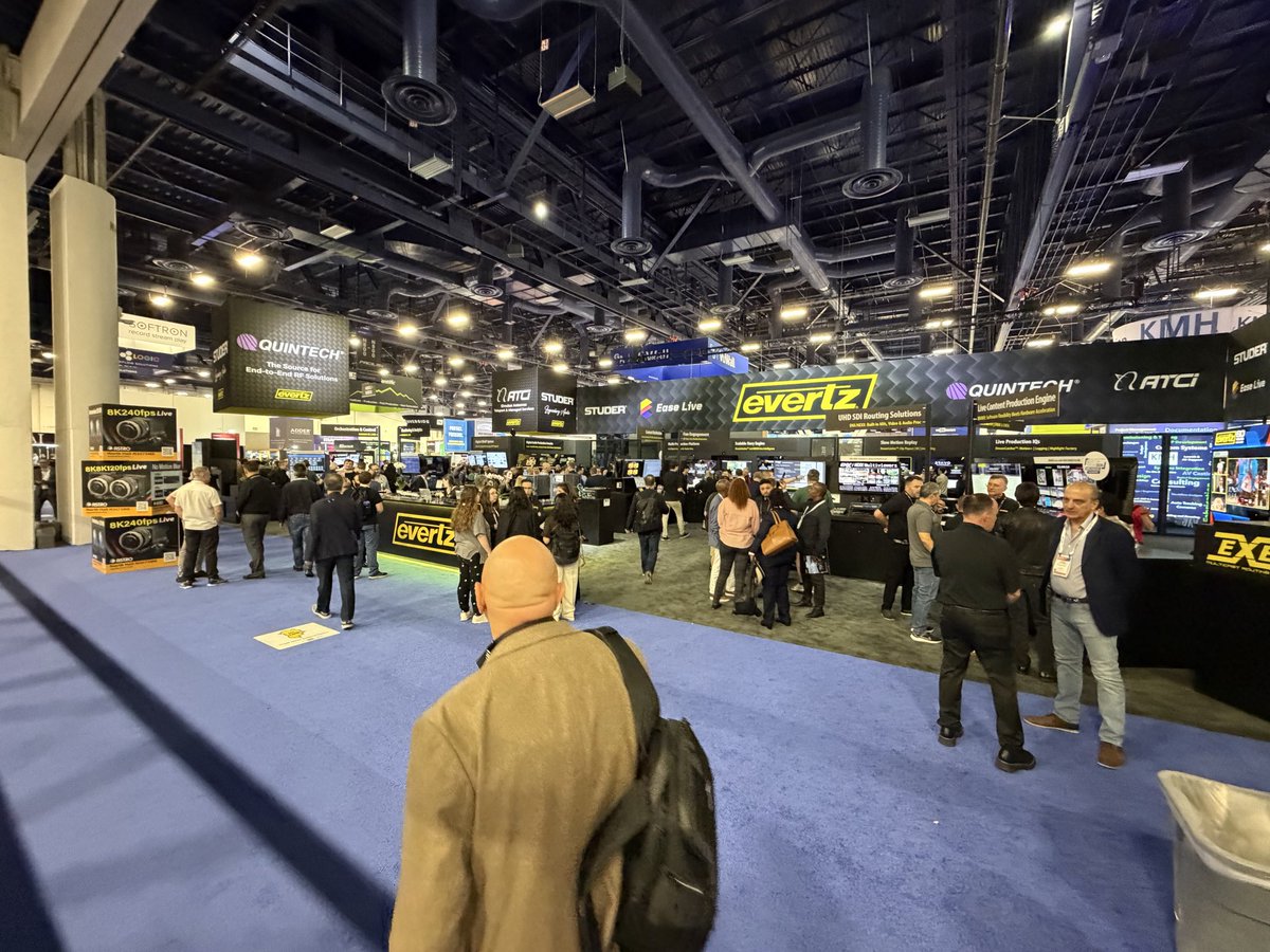 Dwall_9's tweet photo. Here at NAB 2026! https://t.co/f2Va2JjPrG