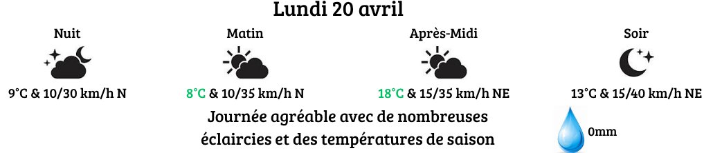 MeteoParisiene's tweet image. Bulletin du 19/04/26 : De nombreuses éclaircies et des températures agréables...
Mon bulletin en détail : meteo-parisienne.my.canva.site

#meteo #paris #iledefrance #weather #idf