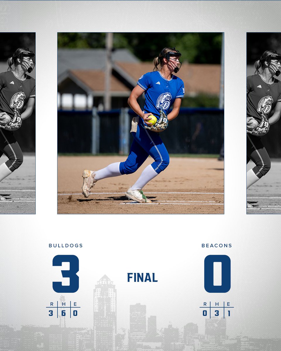 DrakeSoftball's tweet photo. 𝐁𝐔𝐋𝐋𝐃𝐎𝐆𝐒 𝐖𝐈𝐍

Kindelspire l 2-3, R, 2 RBI
Husak l 1-3, RBI
Scheck l W, CG, 3 H, 0 R, 2 K

#DSMHometownTeam https://t.co/HuDigv3DMN