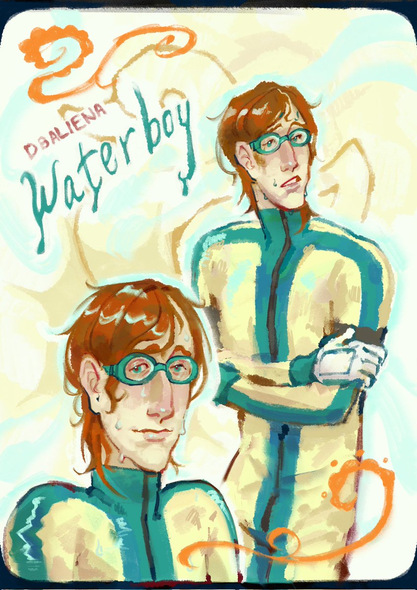 dbaliena's tweet image. I've wanted to draw it for a long time🙏..
#Dispatch #Waterboy #Art #digitalartist #fyp