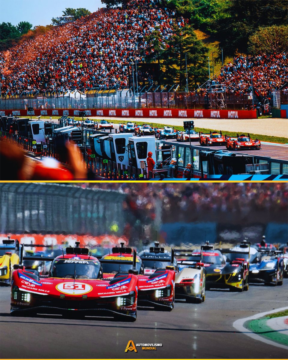 ¡¡LO QUE DEJÓ IR LA F1 POR DINERO!! 💔🥲 🇮🇹

Ver las 6 HORAS DE IMOLA en el WEC y recordar que la FÓRMULA 1 abandonó ese LEGENDARIO circuito porque ya no podían pagar lo que exige la F1 MODERNA… es simplemente TRISTÍSIMO.

Ver TANTOS autos pudiendo luchar MANO A MANO en un