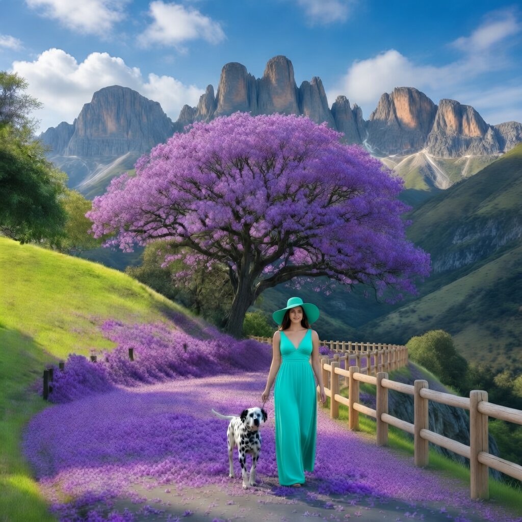 flatstonelam's tweet image. 《藍花楹·如約舞春風》

   奇葩開滿樹 紫海淹枝盈
   花擺風鈴舞 影搖彩浪生
   芳華留不住 天命約期更
   錦簇趁時訪 閒雲愜意橫
   一身名利淡 吾道樂觀行
   空闊山環抱 崎嶇路踏平
   純良心浩蕩 黑白自分明
   美景沿途賞 詩般的旅程

#poem 550