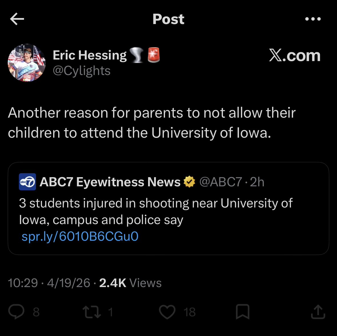 Hawkeye Insano tweet media