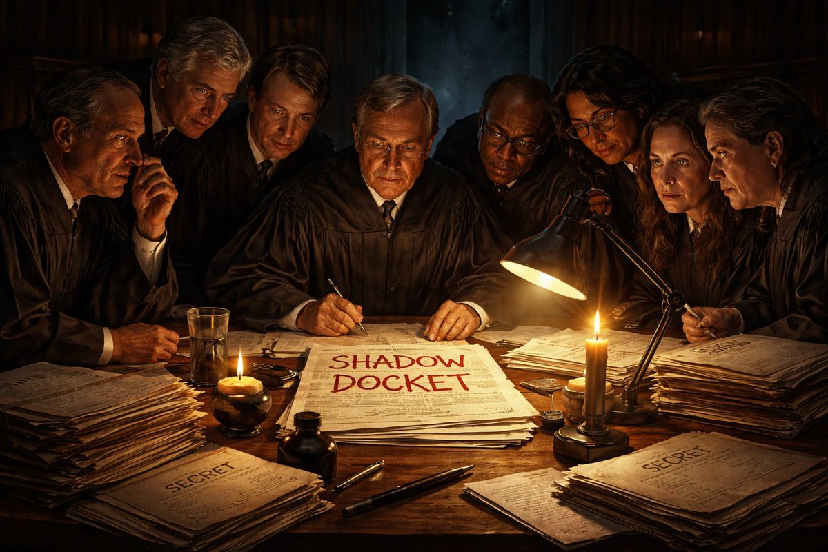osteoporosasaur's tweet photo. when the #United #States @USSupremeCourt's #modern #shadow #docket is finally #exposed....

Key Excerpts From the Supreme Court’s Secret Memos https://t.co/8DSpG4JfDn https://t.co/4ipwnK8Ysi