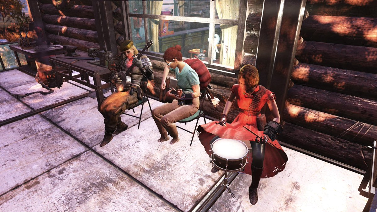 souka_6_1's tweet image. 最近リアルもゲームも楽しくて死期が近いんじゃないかなと思う😇👼💫
おやすみなさい🌙💤
#fallout76 #Fallout76