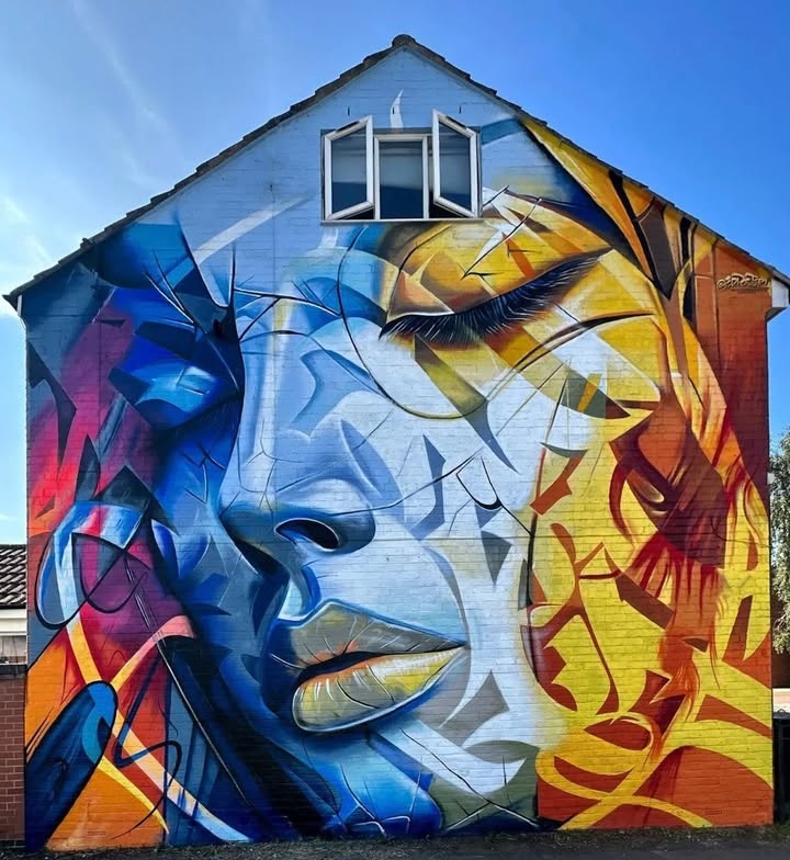 Imagein8's tweet image. Silent Harmony- Poster One in Swindon, UK. v/ 📸 STREET ART UTOPIA 
#PosterArt #ArtisticExpression #PublicArt