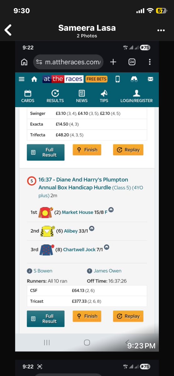 TutuDataAnalyst's tweet image. "2/3 WINNERS! 🎯🎯 🔥
Notnowlinda (4) was a Non-Runner, 
✅ Sea Invasion (4) - WIN! 🚀
✅ Market House (2) - WIN! 🚀
The data is proving itself today. Two massive wins based on speed and weight analysis! 💰📈
#HorseRacing #Plumpton #Winner #Analysis #ft_sps"