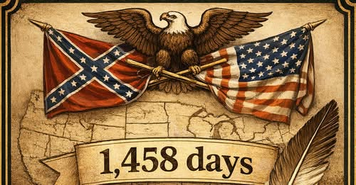 TrumanDem's tweet image. Civil War Daily Tracker — Day 8 (Apr 19, 1861).   After the Baltimore riot, Washington is cut off and the Union scrambles to keep the capital alive. Rail lines burned, danger rising. Follow the war day by day.  #History #CivilWar #USHistory #America tinyurl.com/3d3cxr6n