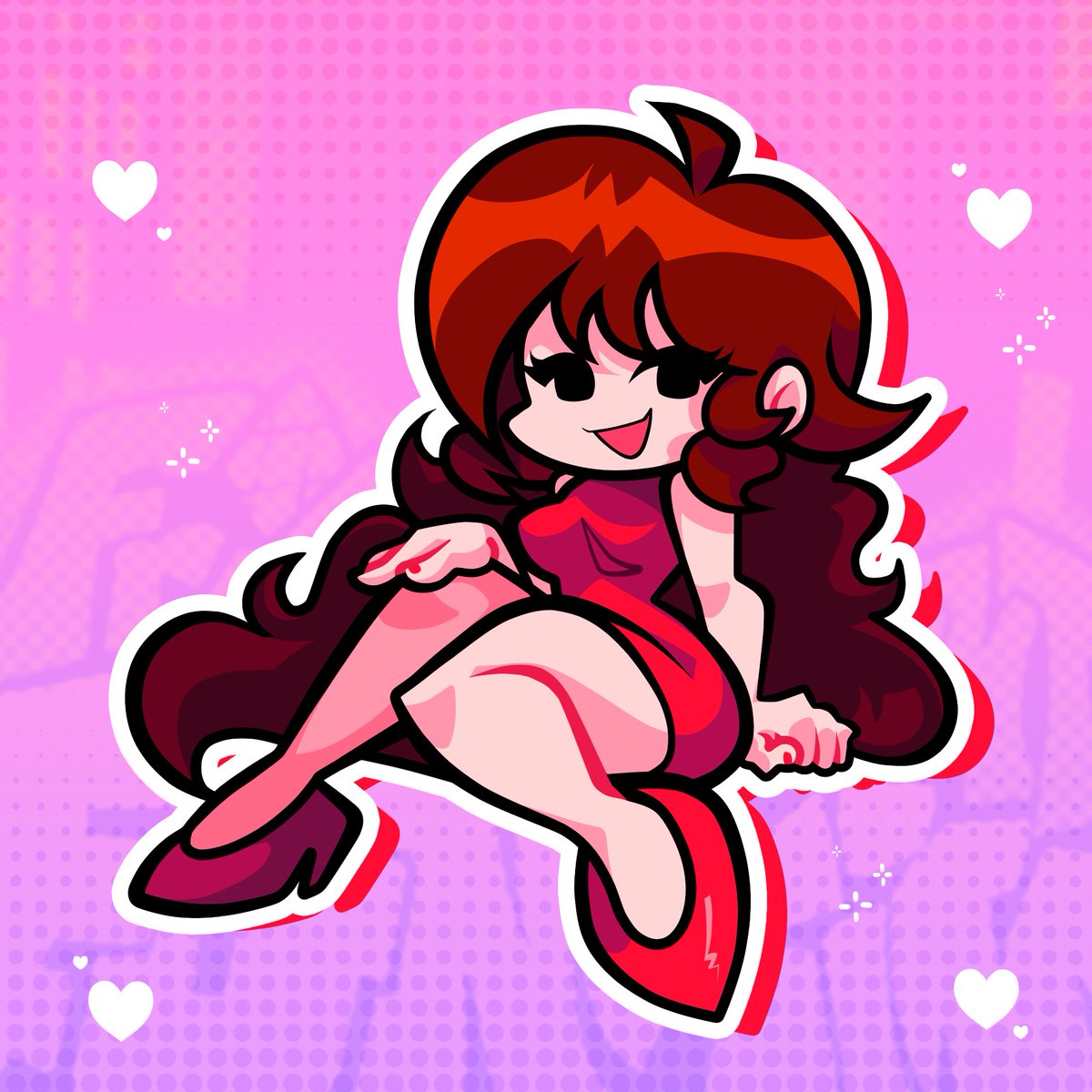 GF Fan Art 🩷✨
(Commission for Anonymous)

#FNF #fridaynightfunkin #fnfgf