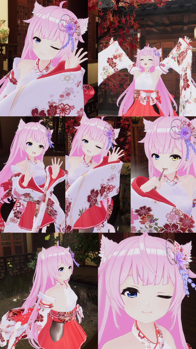 pochikann's tweet image. 中国のお屋敷を模したワールドで撮影会📷
歯ブラシやシャワーの音にASMRになってて面白い
（それぞれ複数写真付きタップ推奨）

モデル：みゃーちゃん(@vr_mya_）
ワールド：四水帰堂 ［Chinese Traditional Courtyard］
#Vtuber #LiveStreaming #VR
#VRchat #Vtuberお探しですか