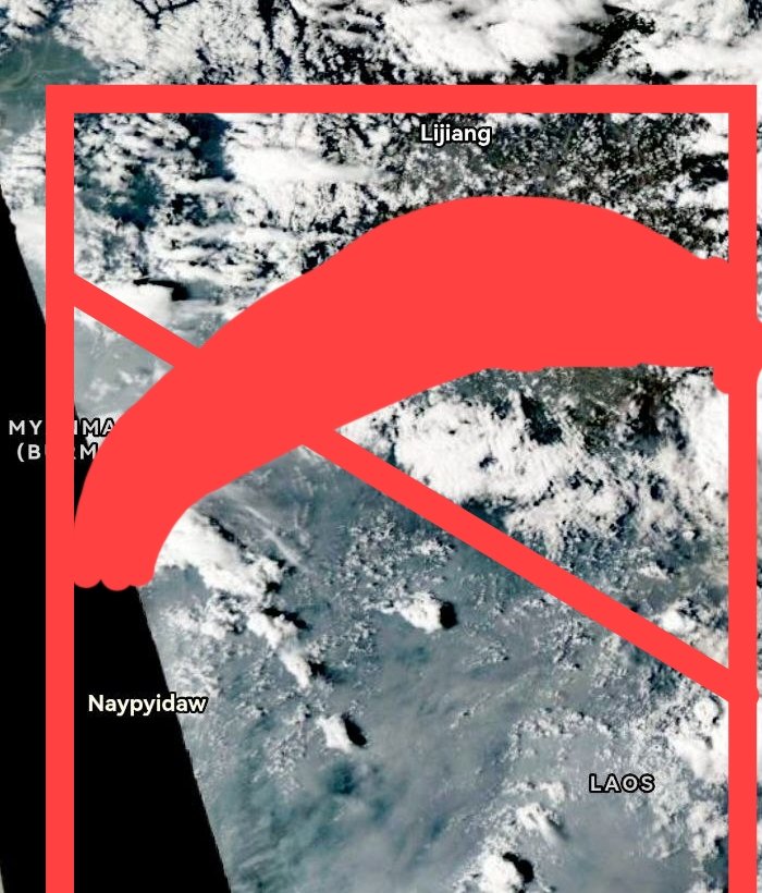 Kiranjoshi900's tweet image. risk of an earthquake M 5++  M6++ 6.5++  on the border of India / Myanmar/ Bangladesh  /China  Yunnan / Laos / Thailand 
#BeAlertAndReady