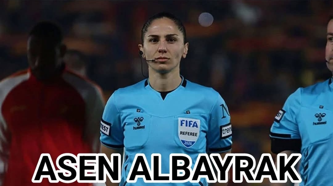 Aliumut51's tweet photo. GALATASARAY &amp; FENERBAHÇE DERBİ MAÇINI
"ASEN ALBAYRAK"
KADIN HAKEM YÖNETSİN DİYEN VARMI...???
@TFF_Org fifa kokartlı hakemin atamasını yapın görelim sizi https://t.co/zrlnceSW1t
