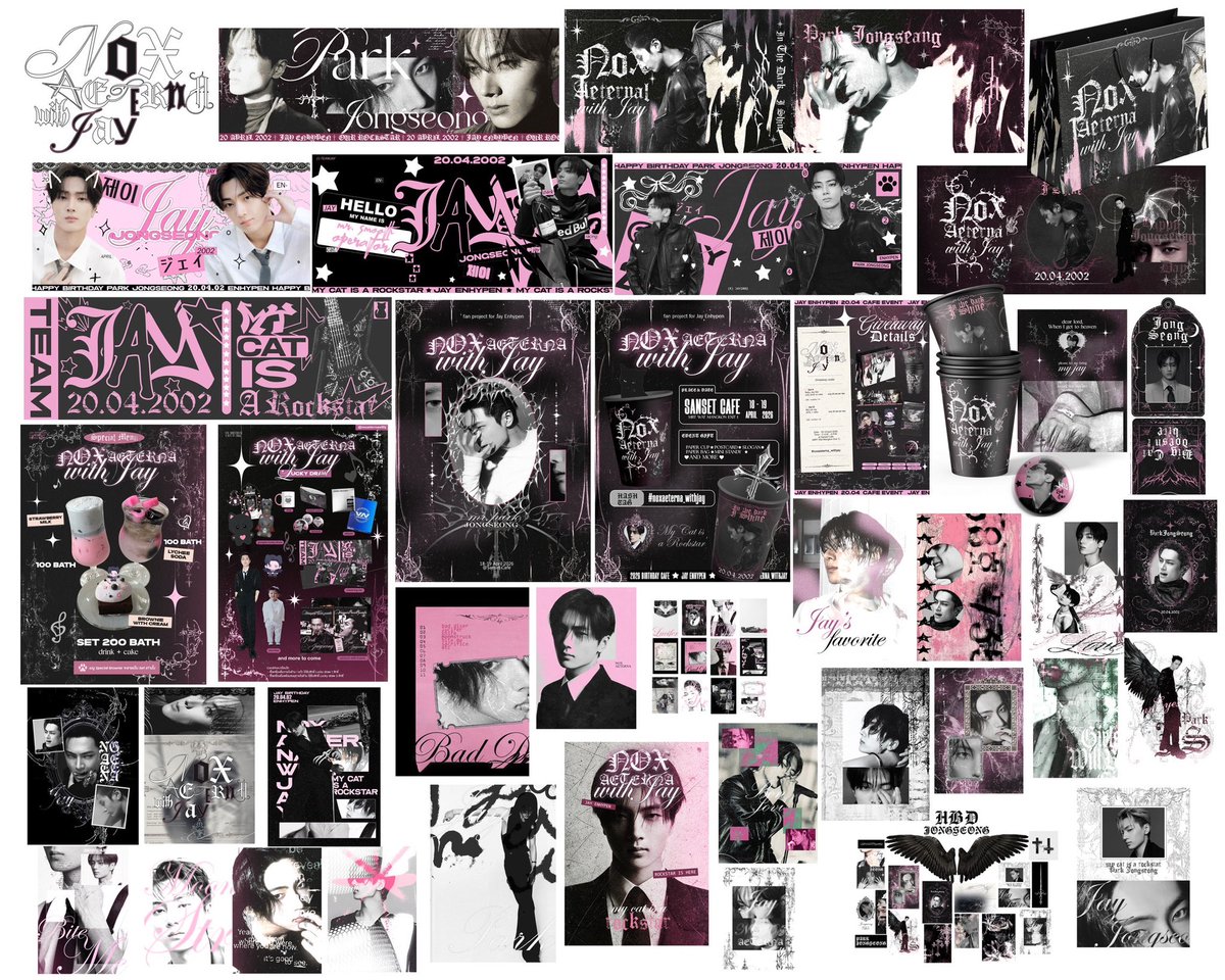 Nox Aeterna with JAY .⋆♱ tweet media