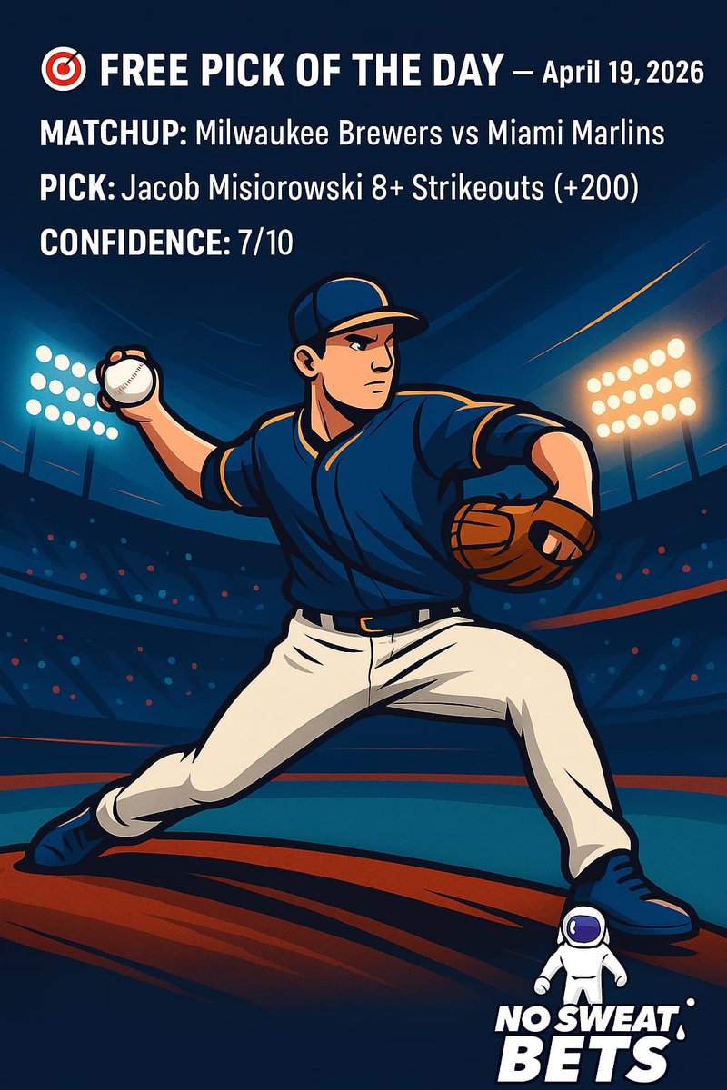 No Sweat Bets tweet media