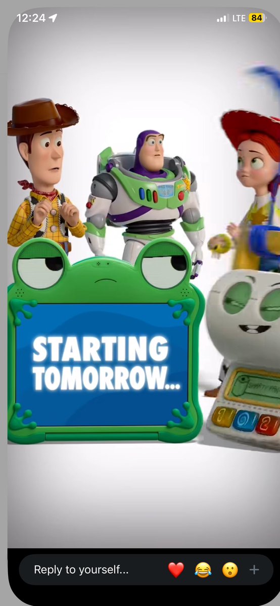 Kenneth_pixar's tweet image. The marketing for Toy Story 5 begins tomorrow ! New product reveals ! #toystory5 #pixar #toystory #disney