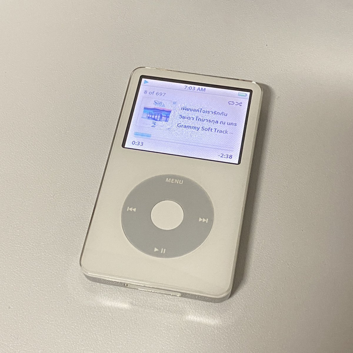 tanny9_'s tweet image. ปล่อยค้าบ ใช้งานได้ปกติ ตัวเครื่องเดิมๆเลย ใหม่มากก 
💗￼￼ipod classic 5 60gb￼￼💗￼￼
-2990฿ free shipping!

#ipod #ipodclassic #ipodมือสอง #ส่งต่อipod #ไอพอด