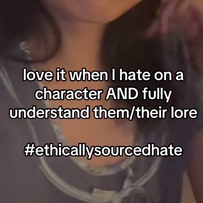 name a fictional character you fully understand but still hate