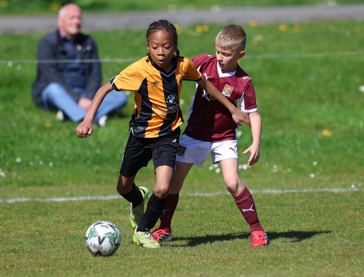 ntfc's tweet photo. ⚽️ Action for the @NTFC_Academy U9's today.

📸 Pete Norton

#ShoeArmy 👞 https://t.co/ckyvn0Bxcu