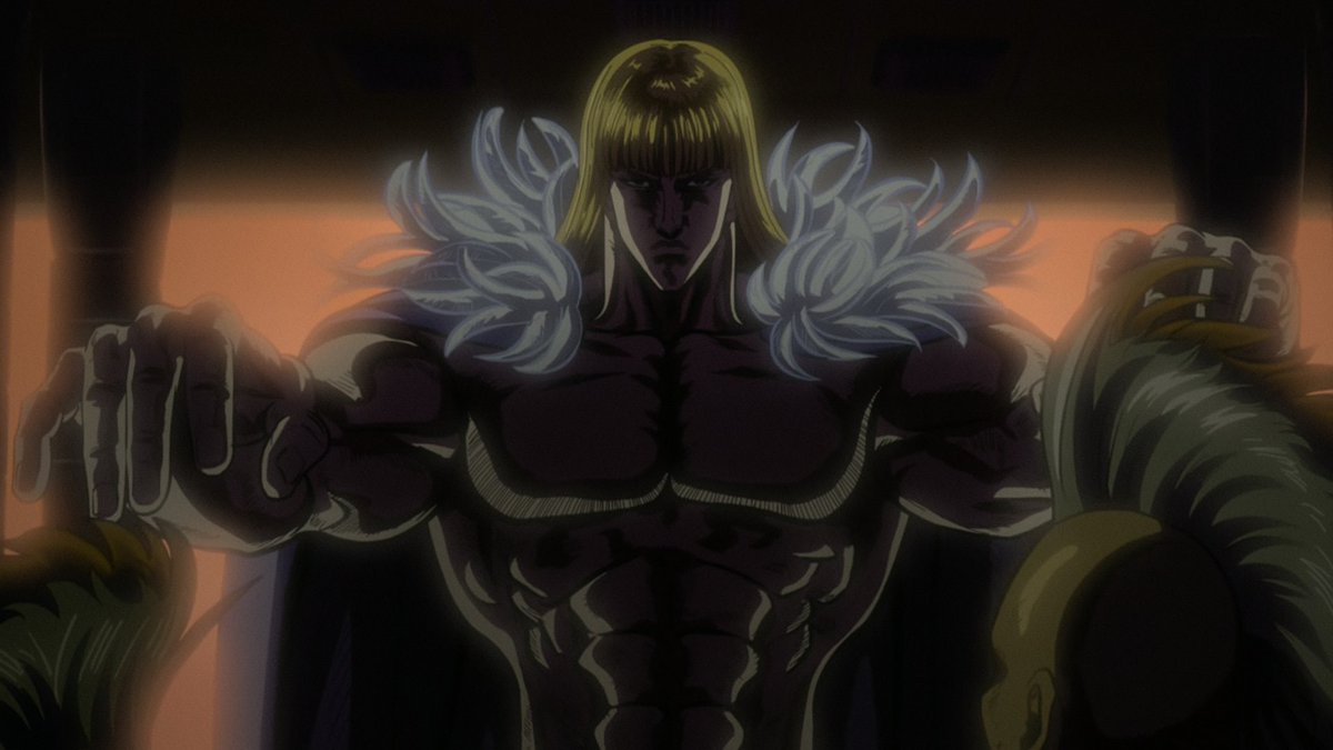 SolIndecente's tweet photo. Eu disse que não ia assistir, mas não resisti 😅 Está tão parecido com o mangá, as cenas... 🤔

I said I wasn't going to watch it, but I couldn't resist 😅 It's so similar to the manga, the scenes... 🤔

#hokutonoken #HNK #shin #King #anime https://t.co/Ugq4ux0ZV1