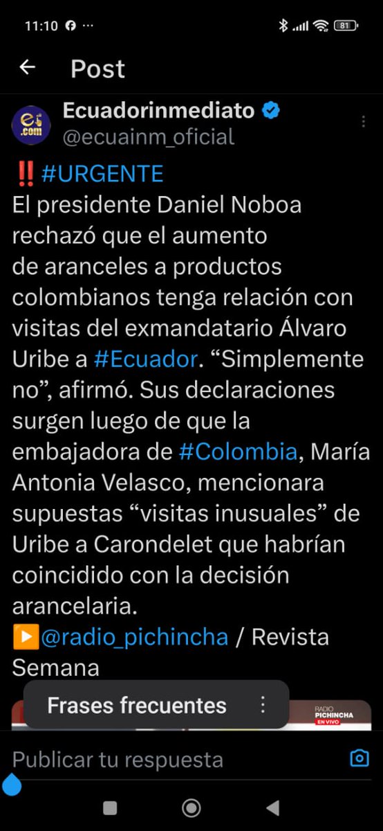 chumarte_'s tweet image. #Pasto. La Toña, embajadora de Colombia en Ecuador no sabe de diplomacia, solo de chismes mal contados.