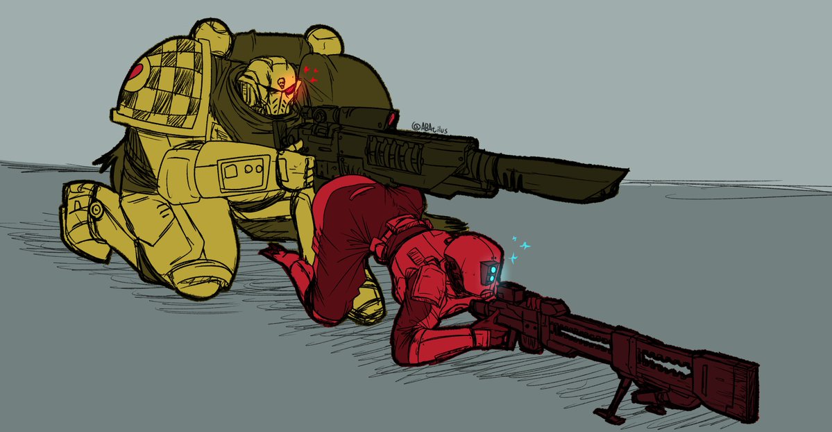 Tactical Sniper duo 👽❤️