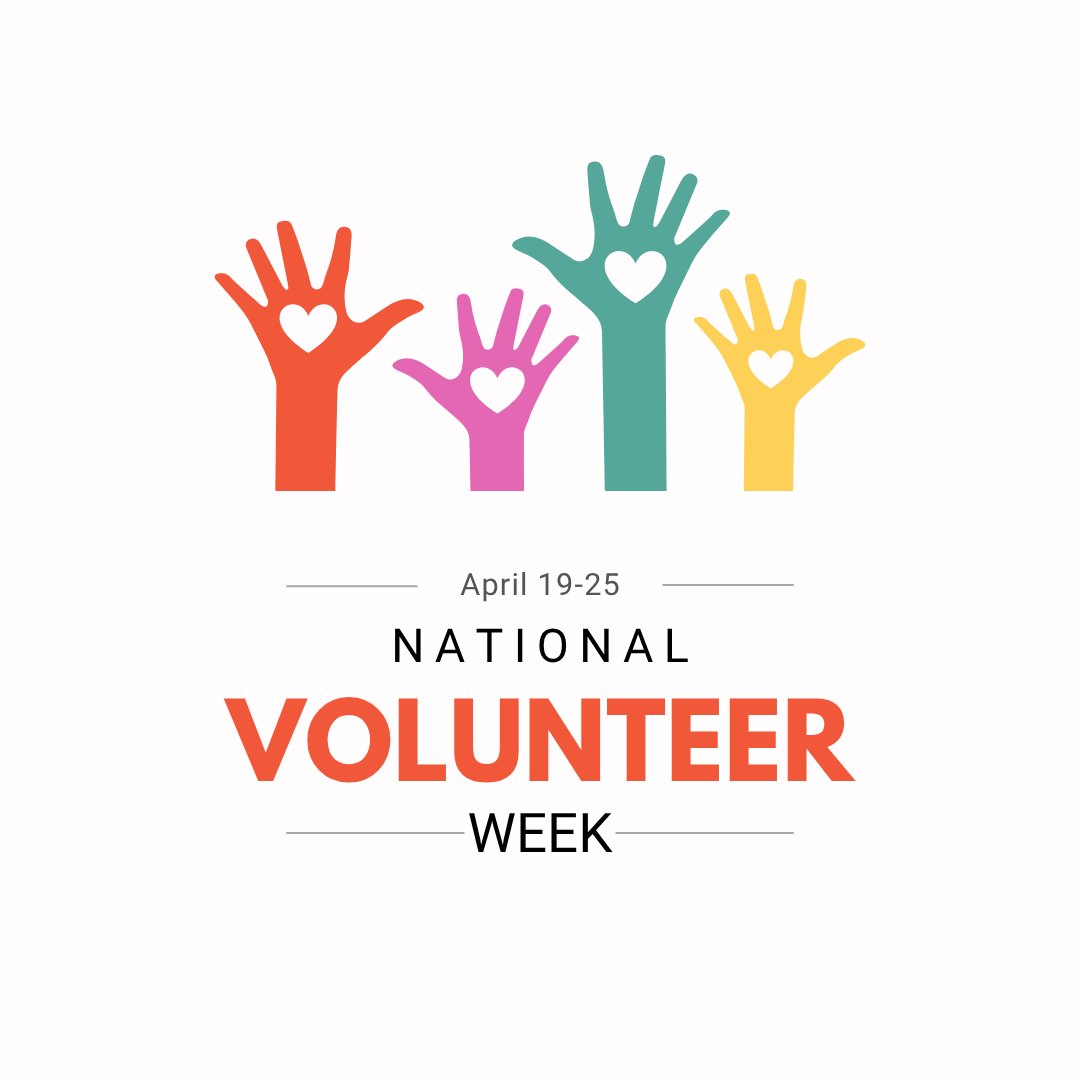 ChooseYourPath8's tweet photo. A huge thank you to all the volunteers out there! 4/19-4/25 #nationalvolunteerweek https://t.co/Ffrg6i8Pe4