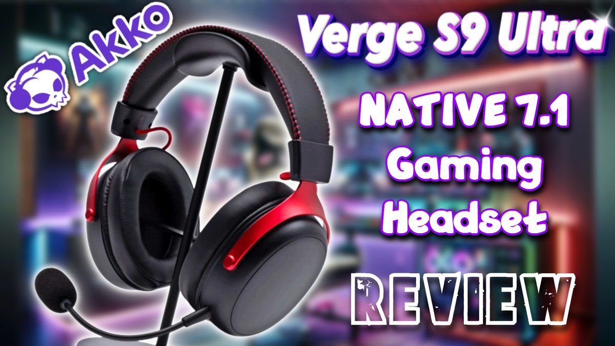 Sergej_Silin's tweet image. 7.1 Surround Sound Gaming Headset That Works With EVERYTHING - Verge S9 Ultra Review
youtu.be/bLIyHBmVevk 
#unboxing #review #Akko #VergeS9Ultra #GamingNews #GamingDaily #gamingvideos #gamingpc #gamer #pcgaming #YouTube #YouTuber #Playstation #Xbox #Nintendo