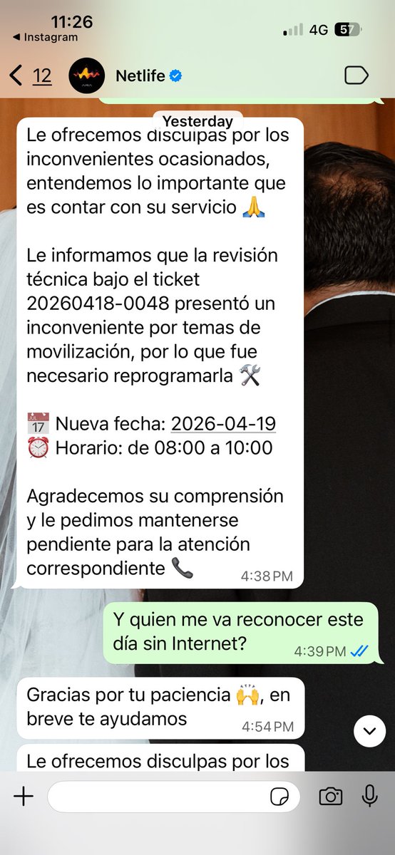 iPamRM's tweet photo. Siguen sin darme una solución, más de 24 horas sin internet.. me siguen “asignado casos” y los “trabajadores” nunca llegan!!!! @NetlifeEcuador entonces?? que tipo de servicio es que dan al usuario? https://t.co/jXNfXyc2Wn