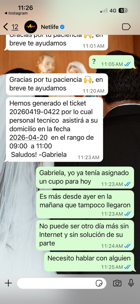 iPamRM's tweet photo. Siguen sin darme una solución, más de 24 horas sin internet.. me siguen “asignado casos” y los “trabajadores” nunca llegan!!!! @NetlifeEcuador entonces?? que tipo de servicio es que dan al usuario? https://t.co/jXNfXyc2Wn