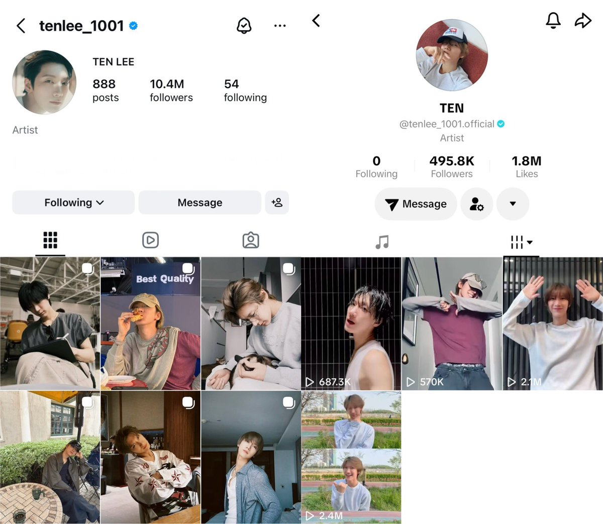 misskloss_1001's tweet photo. Ten’s actually crazy 🫢 man’s spotting issues and fixing them on the fly… cleared dry water drama via TikTok, ditched the tape and switched to a suction case for better filming, kept Bubble after fans got worried, posted on sns almost daily, and already talking about more channels…
The fact he’s done more in a few days than his old company did in years? am I dreaming or what