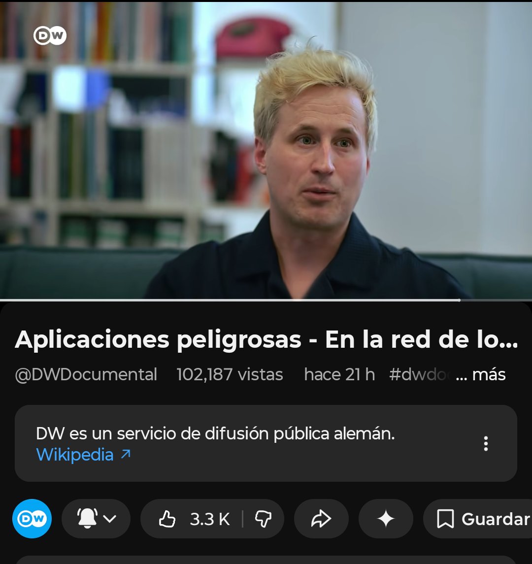 "El negocio de la publicidad online está tan roto que prohibimos la publicidad personalizada". 
El RGPD es bueno en intenciones 
Documental sobre el comercio de datos de geolocalización en Alemania  y más allá. 
Cc/ <a href="/lucbarreiro/">Lucas Barreiro</a> <a href="/daregairaz/">David Regairaz</a>
youtu.be/vMfJXUkdsS4?si…