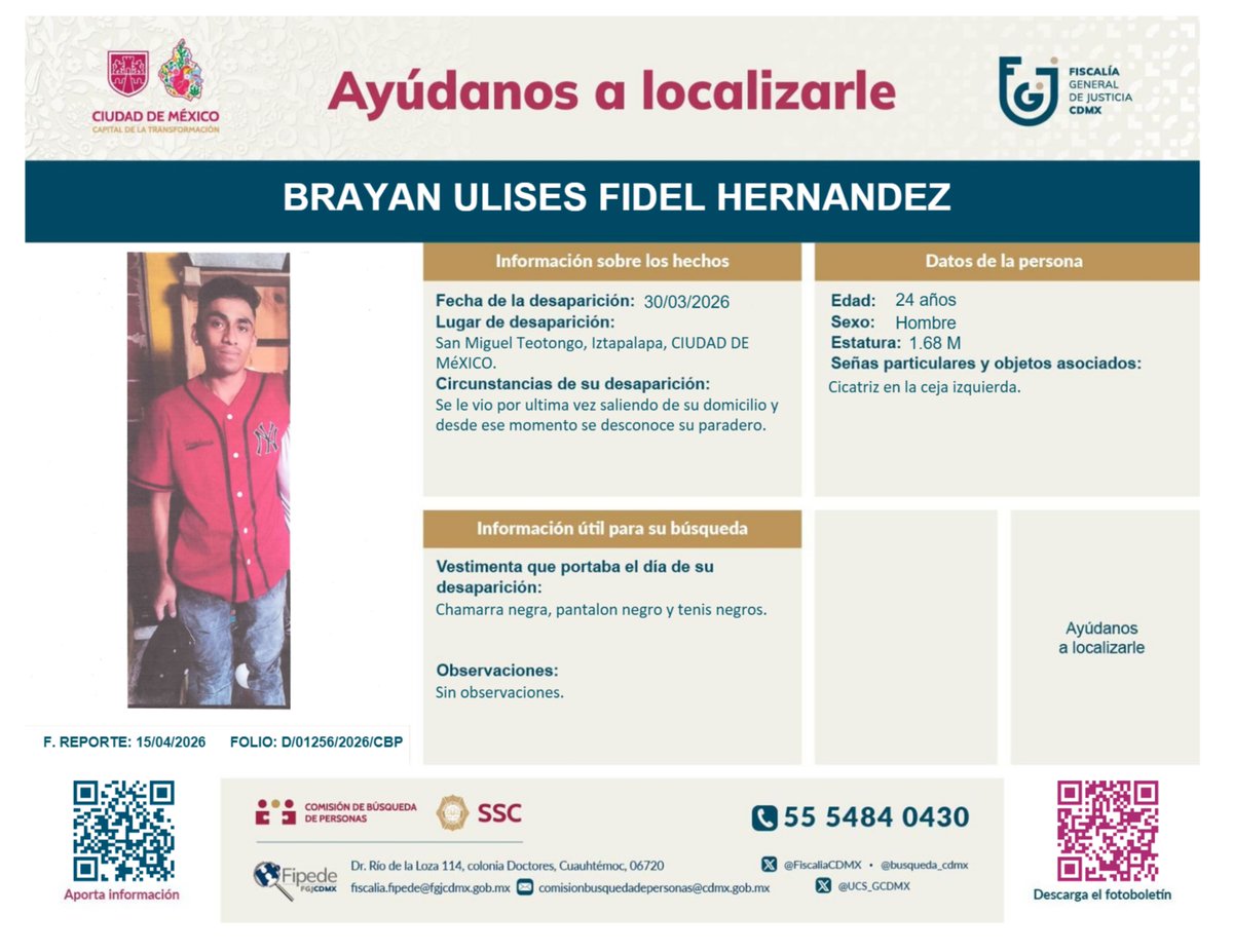 Fotoboletines CBP CDMX tweet media