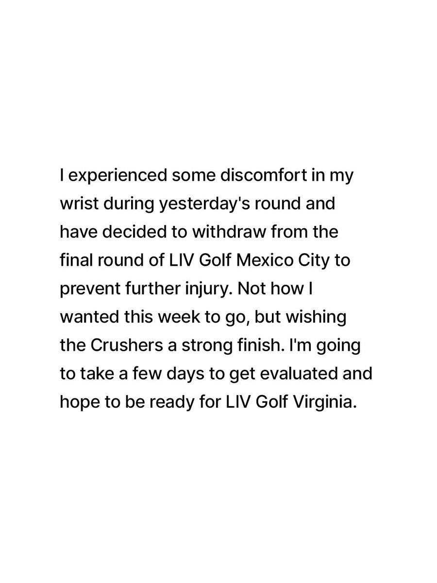Bryson DeChambeau tweet media