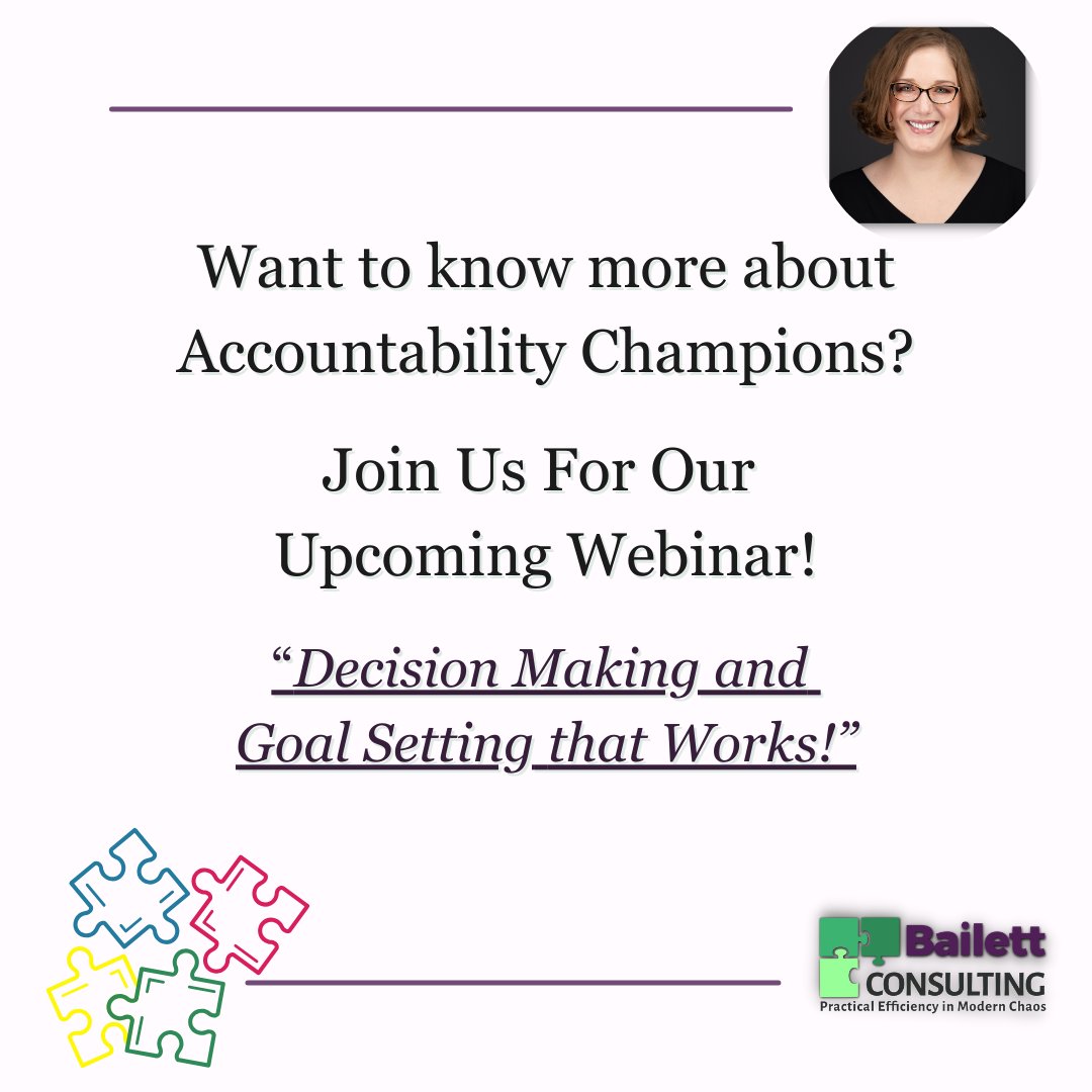 danibaily's tweet image. TOMORROW, Monday, April, 20th at 11 am Central. 

Join us for this webinar!

tinyurl.com/Goal-Setting-T…

#AccountabilityChampions #TimeManagement #TaskManagement #ProcessGeneration #Prioritization #Implementation #Consistency
