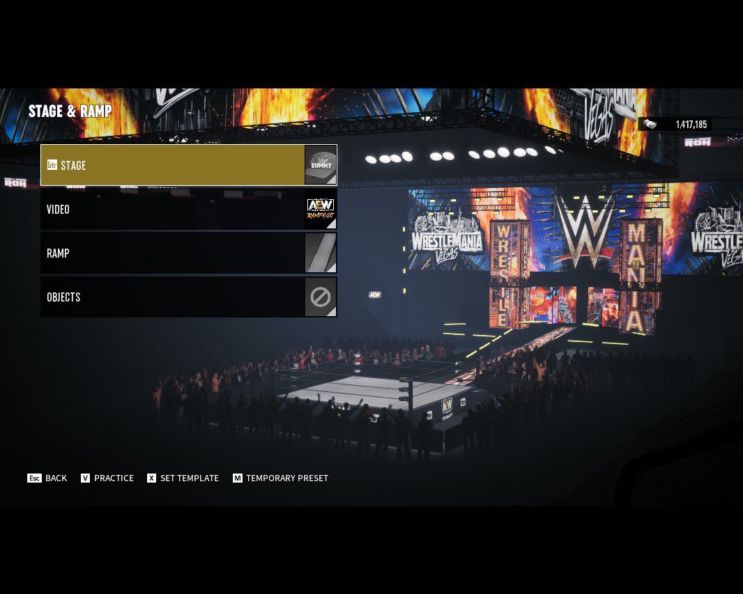 WM42 WIP ! We finally got it in game .

We are on the way 🔥coming soon !

#aewfightforever
