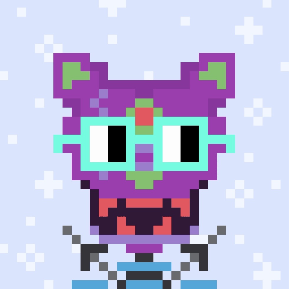 gm ☕️ 
hear me out, on-chain art... but the vibes are immaculate 🤌