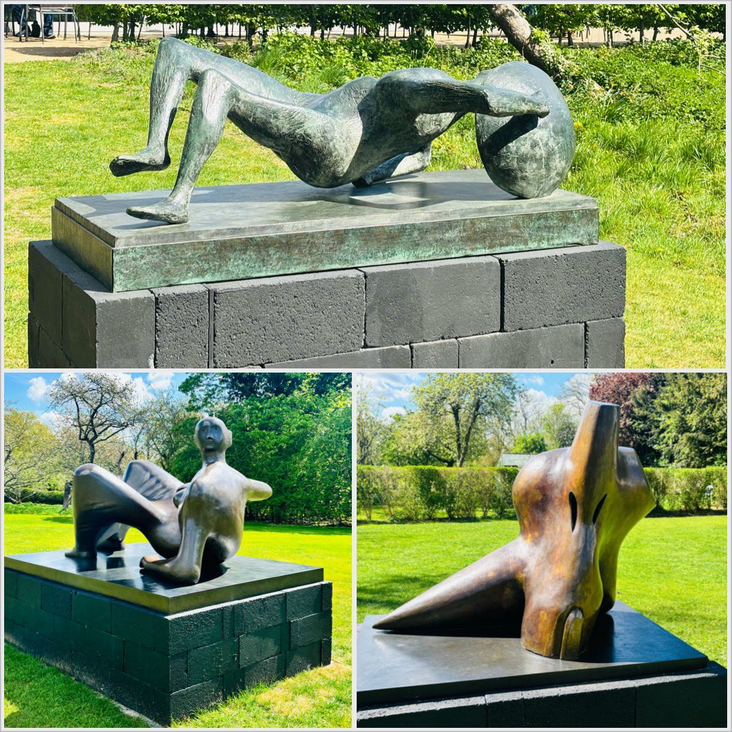 Cara_Farran's tweet photo. Marvellous 16-mile hike from #Roydon to #BishopsStortford, popping in to visit the #HenryMooreStudios to see his superb statues 😌💁🏼♀️🥾 https://t.co/ZMMN6T3JOn